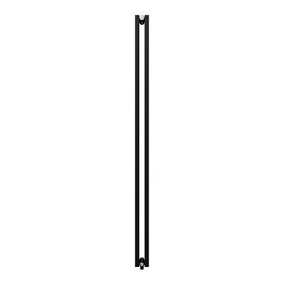 Стальной трубчатый радиатор отопления Royal Thermo Shift Q30 VC2180 - 06 секций RAL9005m (черный)