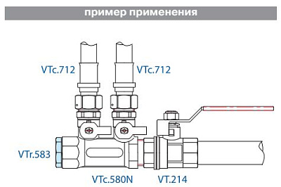Пробка резьбовая VALTEC 3/4 наружная резьба, никелированная латунь