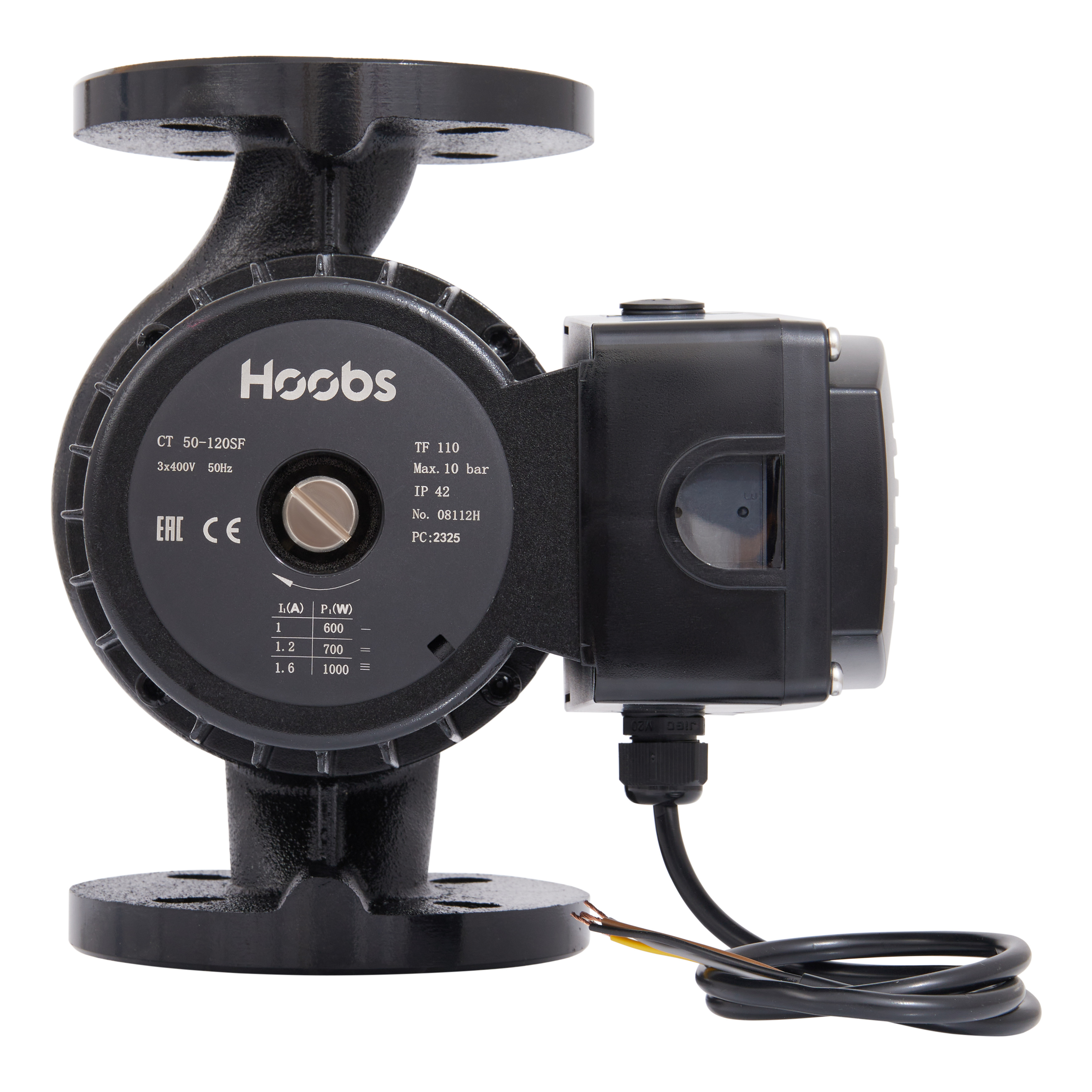 Циркуляционный насос HOOBS CT 65-100SF 300мм 1000Вт 3x400В 50Гц (с ответными фланцами)