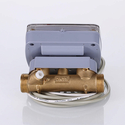 Теплосчётчик ультразвуковой VALTEC TCY-15.15.R.I.00.G, RS-485, 4 импульсных входа, 1,5 м3/час (на подающий тр.)
