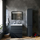 Шкаф-колонна AM.PM Gem S M91CSR0306GM, напольный, правый, 30 см, графит матовый