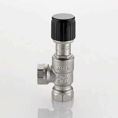 Клапан перепускной VALTEC угловой 1/2 (5-25 кПа) (VT.665.N.0401)