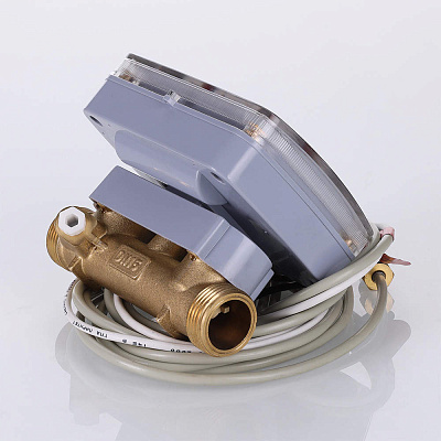 Теплосчётчик ультразвуковой VALTEC TCY-15.15.R.I.00.G, RS-485, 4 импульсных входа, 1,5 м3/час (на подающий тр.)