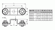 Седельный соединитель Walraven BIS RapidRail WM2 - 30 х 30 мм