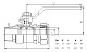 Кран шаровый Lavita PxML(C) 20x3/4, с наружной резьбой, рычаг