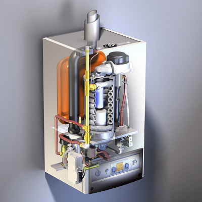 Настенный газовый конденсационный котел отопления Wolf CGB-2 14