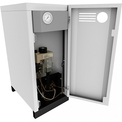 Напольный газовый котел отопления, двухконтурный Лемакс Classic 16W