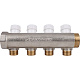 Коллектор Stout с регулировочными вентилями 1x1/2 с 4 отводами, SMB 6851 011204